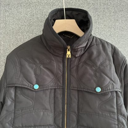 Louis Vuitton Men's Quilted Overshirt Jacket Coat Outwear 1AFWK0 #3605 - Image 8