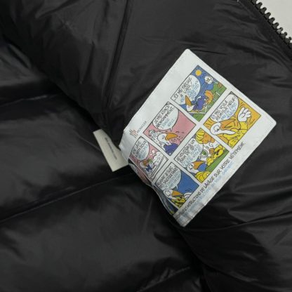  Moncler Women's MONCLER MAYA 70 SHORT DOWN JACKET BLACK 2024 #3750 - Image 8
