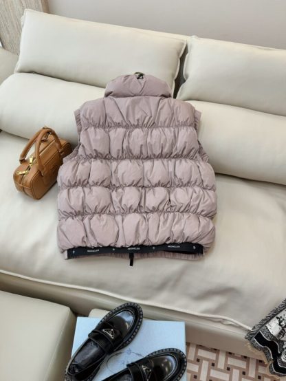  Moncler Women's APRIATE DOWN GILET LIGHT PINK 2024 #3743 - Image 2