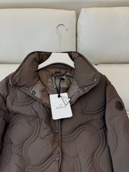  Moncler Women's BERYL SHORT DOWN JACKET Brown 2024 #3745 - Image 7
