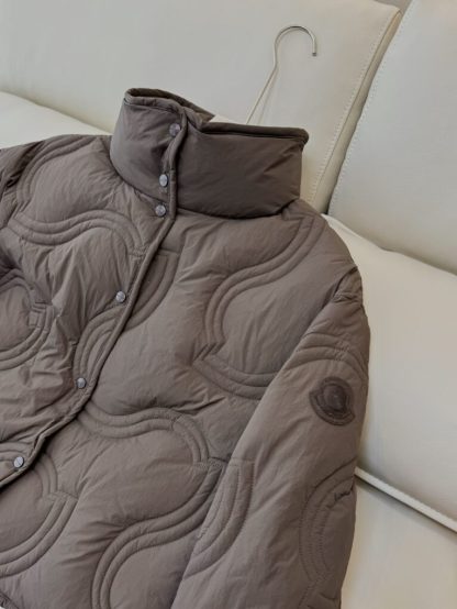  Moncler Women's BERYL SHORT DOWN JACKET Brown 2024 #3745 - Image 2