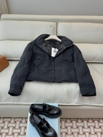  Moncler Women's BERYL SHORT DOWN JACKET Black 2024 #3746 - Image 7