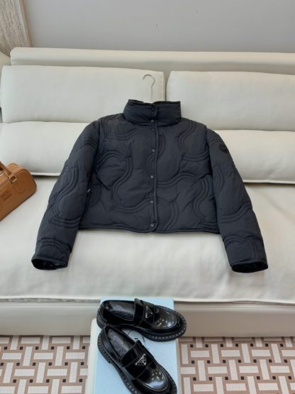  Moncler Women's BERYL SHORT DOWN JACKET Black 2024 #3746 - Image 5
