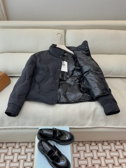  Moncler Women's BERYL SHORT DOWN JACKET Black 2024 #3746 - Image 3