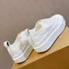  Bottega Veneta Vulcan Platform Sneaker Women's Canvas lace-up platform sneaker #3696 - Image 6