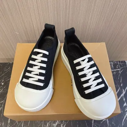 Replica Bottega Veneta Vulcan Platform Sneaker Women's Canvas lace-up platform sneaker #3695