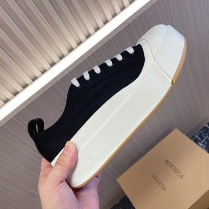  Bottega Veneta Vulcan Platform Sneaker Women's Canvas lace-up platform sneaker #3695 - Image 2