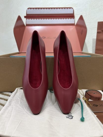 Loro Piana 2024 Rebecca Ballerinas Calfskin Women's Loafer Camu Fruit Highend Quality #3624