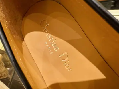  Dior Boy Platform Loafer Women's Shoes Real Leather Shoes #3718 - Image 2
