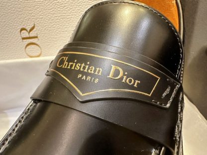  Dior Boy Platform Loafer Women's Shoes Real Leather Shoes #3718 - Image 8
