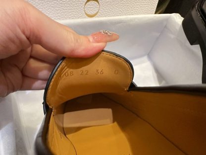  Dior Boy Platform Loafer Women's Shoes Real Leather Shoes #3718 - Image 9