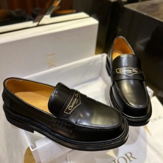 Replica Dior Boy Platform Loafer Women's Shoes Real Leather Shoes #3718