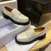  Dior Boy Platform Loafer Women's Shoes Real Leather Shoes #3719 - Image 14