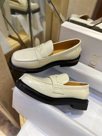  Dior Boy Platform Loafer Women's Shoes Real Leather Shoes #3719 - Image 15