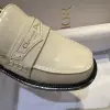  Dior Boy Platform Loafer Women's Shoes Real Leather Shoes #3719 - Image 5