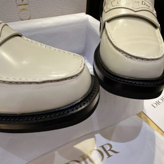 Replica Dior Boy Platform Loafer Women's Shoes Real Leather Shoes #3719