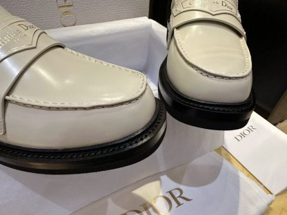 Replica Dior Boy Platform Loafer Women's Shoes Real Leather Shoes #3719