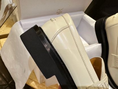  Dior Boy Platform Loafer Women's Shoes Real Leather Shoes #3719 - Image 8