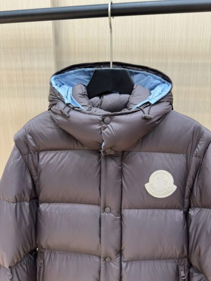  Moncler Men's CYCLONE 2-IN-1 DOWN JACKET DARK BROWN 2024 #3747 - Image 6