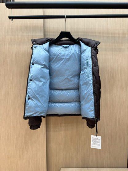  Moncler Men's CYCLONE 2-IN-1 DOWN JACKET DARK BROWN 2024 #3747 - Image 10