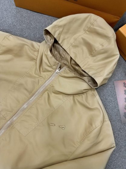  Louis Vuitton Monogram Reversible Nylon Windbreaker Jacket #3598 - Image 5
