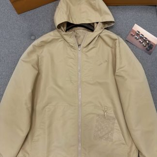 Replica Louis Vuitton Monogram Reversible Nylon Windbreaker Jacket #3598