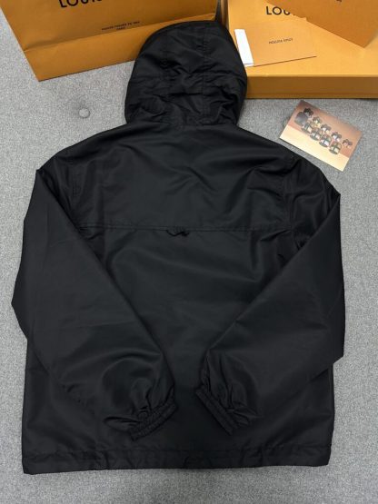  Louis Vuitton Monogram Reversible Nylon Windbreaker 1AF615 Jacket #3597 - Image 2
