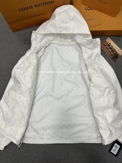  Louis Vuitton Monogram Reversible Nylon Windbreaker 1AFRH3 Jacket #3596 - Image 7