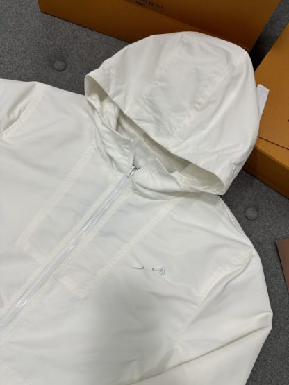  Louis Vuitton Monogram Reversible Nylon Windbreaker 1AFRH3 Jacket #3596 - Image 9