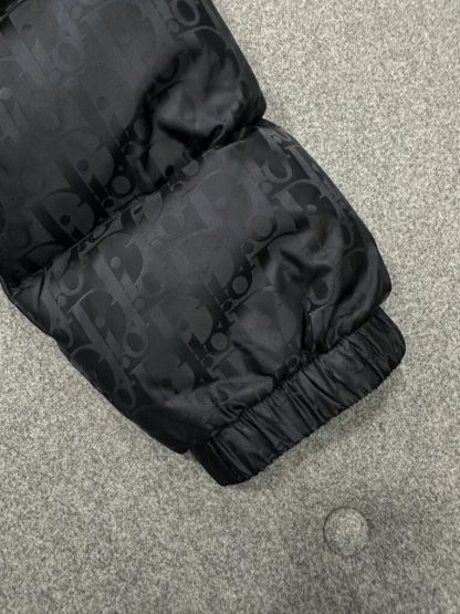  Dior Oblique Down Jacket Black Technical Jacquard For Men #3603 - Image 15
