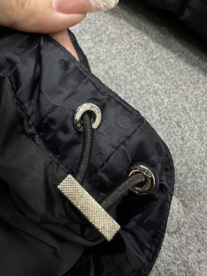 Dior Oblique Down Jacket Black Technical Jacquard For Men #3603 - Image 12