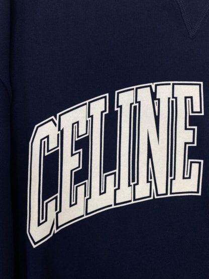  Women's Oversized Celine Sweatshirt in Cotton Fleece #3600 - Image 10