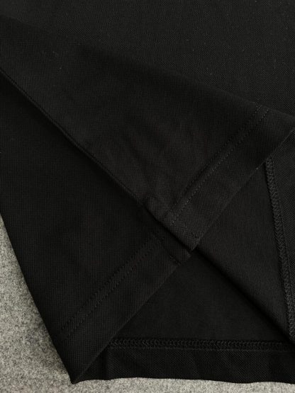 Prada Piqué polo shirt  with Re-Nylon details Zipper For Men #3599 - Image 2