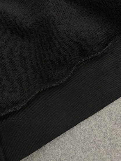  Vip Quality Louis Vuitton Men's Cotton Signature Crewneck Sweatshirt Black 1AFVAQ #3736 - Image 8