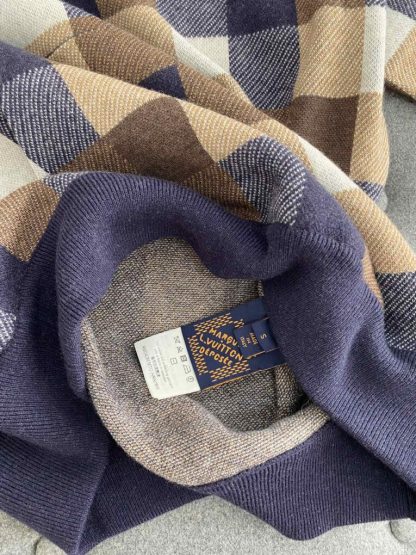  Louis Vuitton Men's Damier Cashmere And Wool-Blend Hoodie #3734 - Image 16