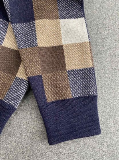 Louis Vuitton Men's Damier Cashmere And Wool-Blend Hoodie #3734 - Image 14