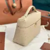 Loro Piana 2024 Extra Bag L27  Ostrich Leather Orix Sun Gold #3659 - Image 5