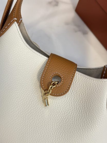  Loro Piana Bobbin Medium Leather Hobo Bag #3728 - Image 2