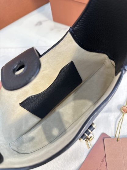  Loro Piana Bobbin Medium Leather Hobo Bag #3727 - Image 9