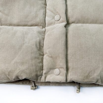  Miu Miu Medium-weight corduroy down jacket Sand Beige #3737 - Image 3