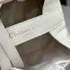  Small Dior Toujours Bag White Macrocannage Calfskin #3620 - Image 8