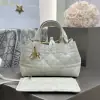 Replica Small Dior Toujours Bag White Macrocannage Calfskin #3620