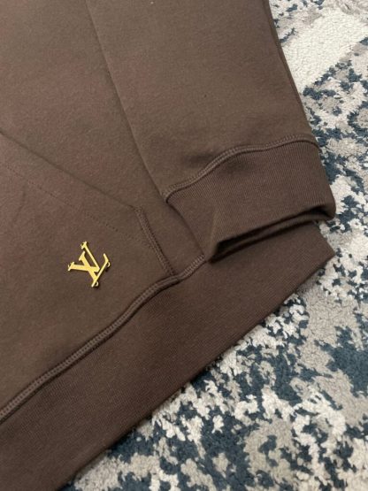  Louis Vuitton Men's Embellished Cotton Hoodie 1AFWVV #3606 - Image 2
