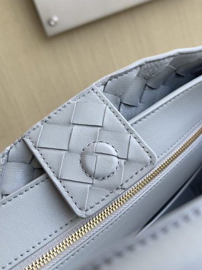  Bottega Veneta Medium Andiamo Tote Bag Top handle bag Sterling #3644 - Image 8