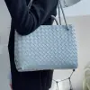  Bottega Veneta Medium Andiamo Tote Bag Top handle bag Sterling #3644 - Image 5