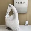  Bottega Veneta Small Hop White Shoulder Bag Calf Leather #3699 - Image 5