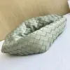  Bottega Veneta Small Hop Travertine Shoulder Bag Calf Leather #3698 - Image 10