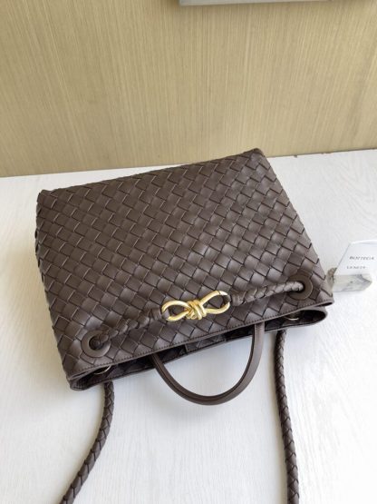  Bottega Veneta Medium Andiamo Tote Bag Top handle bag Fondant #3637 - Image 5