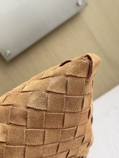  Bottega Veneta Suede Large Hop Brown Shoulder Bag #3687 - Image 6
