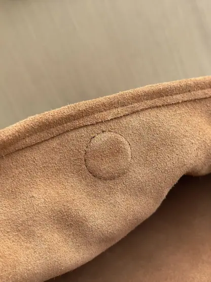  Bottega Veneta Suede Large Hop Brown Shoulder Bag #3687 - Image 8
